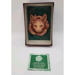 Harmless Necessary  CAT "Tales from the Greenwood"- David Lawrence wall plaque